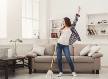 Hábitos diários para manter uma casa limpa e arrumada